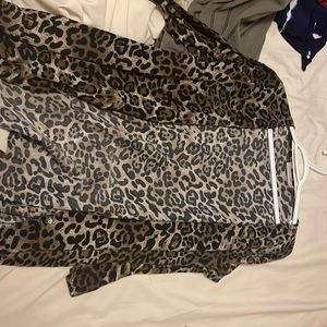 Miss look cheetah cardigan size m